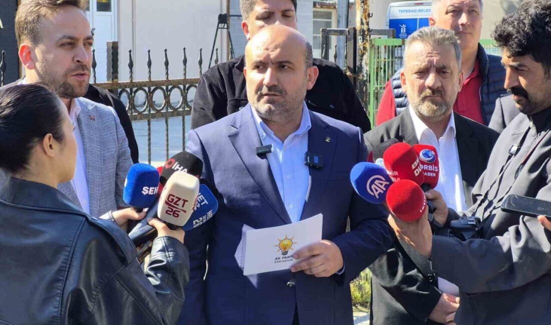 AK Parti Eskişehir İl Başkanı Gürhan Albayrak, Tepebaşı Belediyesi Nihal