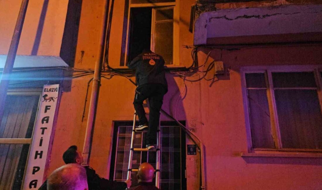 Elazığ’da bir şahıstan haber alamayan yakınlarının ihbarı üzerine polis, sağlık