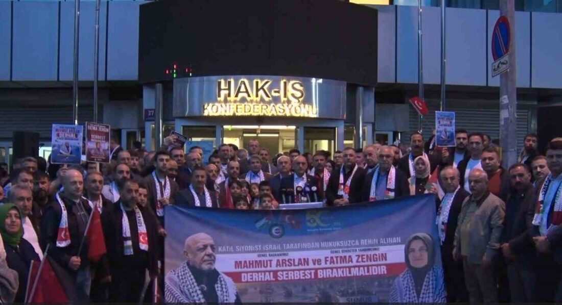 HAK-İŞ Genel Başkan Vekili Devlet Sert, “Siyonist işgalci İsrail’in, içerisinde