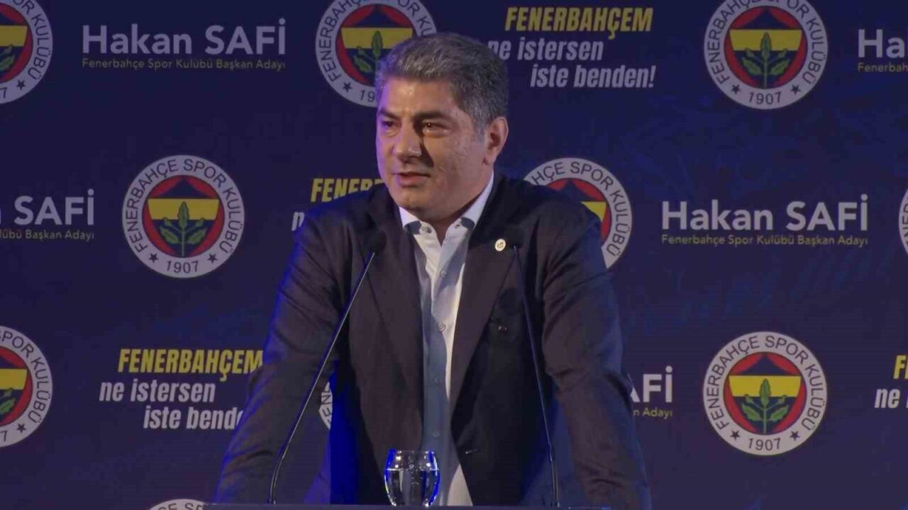 Fenerbahçe Başkan Adayı Hakan Safi, sarı-lacivertlileri heyecanlandıracak, rakiplerin ise dizlerini