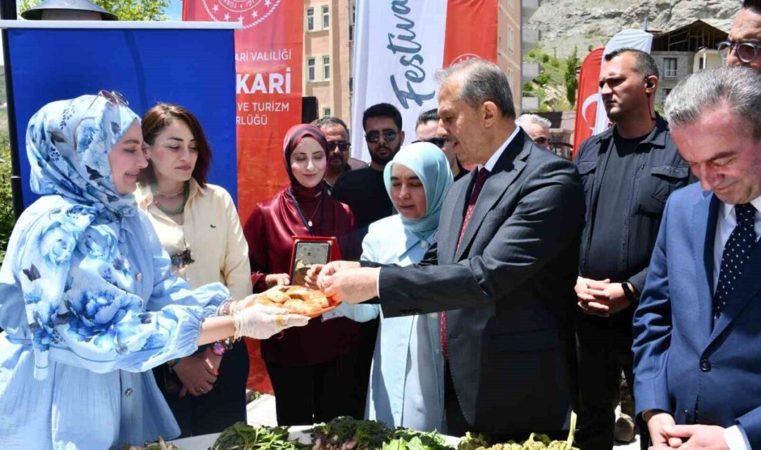HAKKARİ (İHA) – Hakkari’de Türk Mutfağı Haftası kapsamında düzenlenen etkinlikte