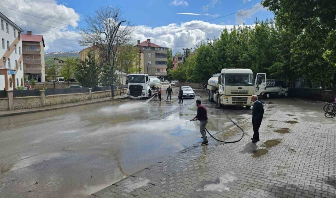 Muş’un Hasköy ilçesinde Kurban Bayramı öncesi belediye ekipleri tarafından kapsamlı