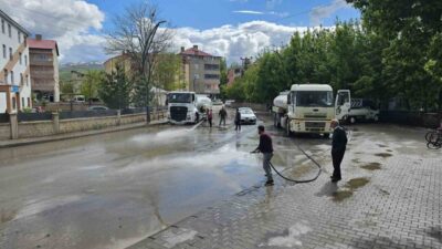 Muş’un Hasköy ilçesinde Kurban Bayramı öncesi belediye ekipleri tarafından kapsamlı