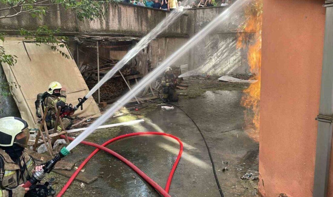 Bursa’da hastane yakınında bulunan bir ikamette iddiaya göre doğalgaz sebebiyle