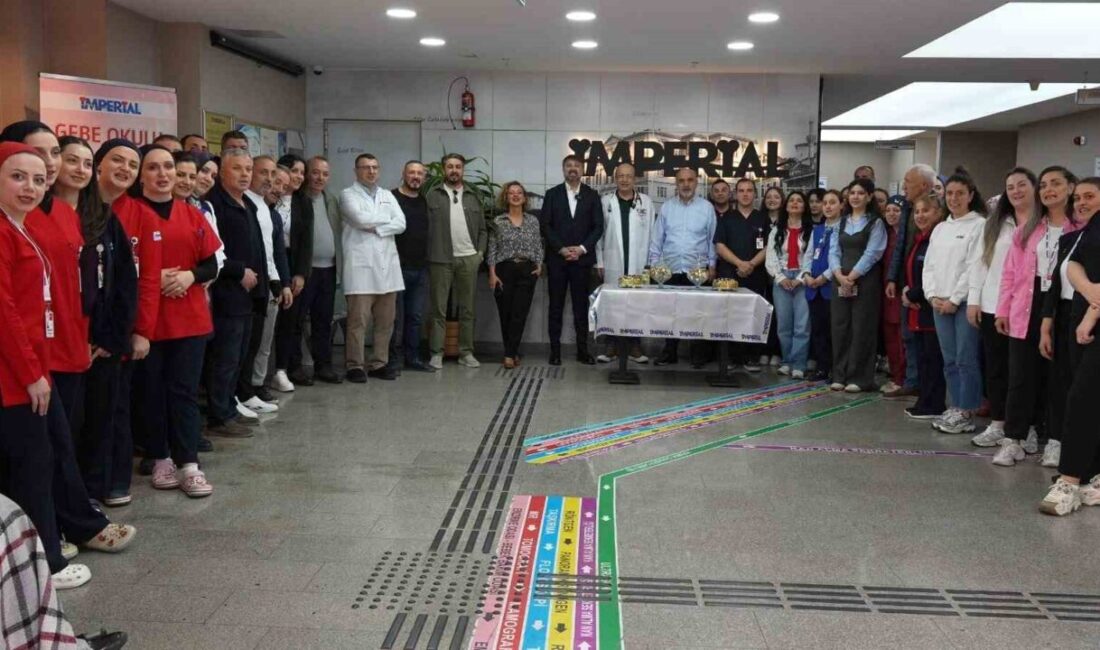 Özel İmperial Hastanesi’nde Kurban Bayramı dolayısıyla geleneksel bayramlaşma programı düzenlendi.
