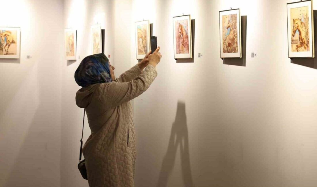 Dr. Öğr. Üyesi Uğur Karabulut’un kişisel sergisi “Hat İzinde”, Bağcılar
