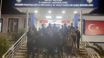 Hatay’da gerçekleştirilen operasyonlarda 19 göçmen yakalanırken, organizatör 2 sürücüye 350