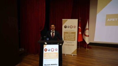 Hatay’da kamu kurumlarının iş birliğiyle düzenlenen “Krizden Kalkınmaya: Afet Yönetiminde