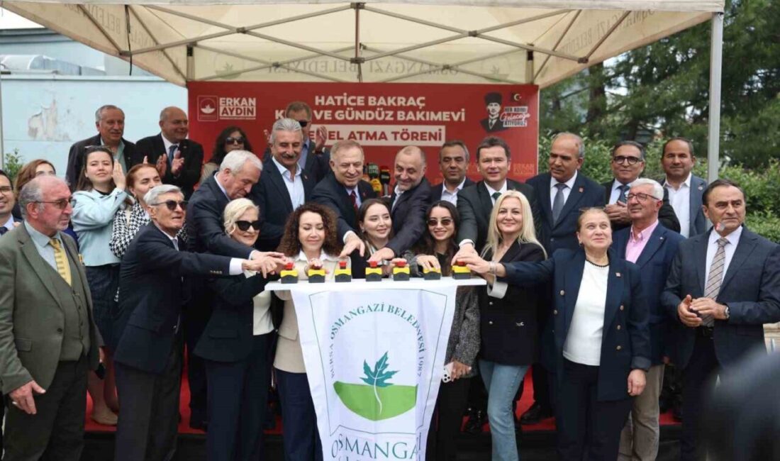 Osmangazi Belediyesi, Hatice Bakraç Kreş ve Gündüz Bakımevi’nin temelini attı.