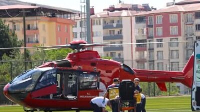 Malatya’nın Darende ilçesinde solunum yetmezliği çeken 7 aylık bebek için