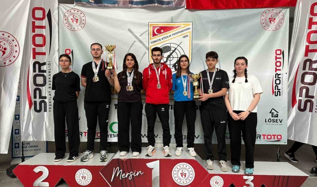Erdemli ilçesinde düzenlenen Havalı Silahlar Bülent Torpil Kupası’nda Erzincanlı sporcular