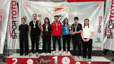 Erdemli ilçesinde düzenlenen Havalı Silahlar Bülent Torpil Kupası’nda Erzincanlı sporcular
