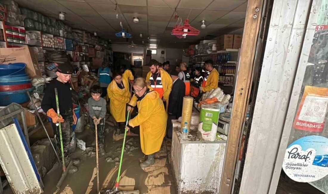 Samsun Valiliği, Havza ilçesinde meydana gelen sel ve su taşkınının