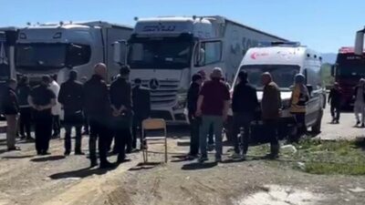Bolu’da bir dinlenme tesisinde park halindeki tırda kalan 22 yaşındaki