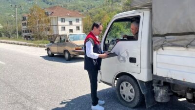 DÜZCE(İHA) – Düzce merkez Yığılca ilçesi karayolunda, Kurban Bayramı öncesi
