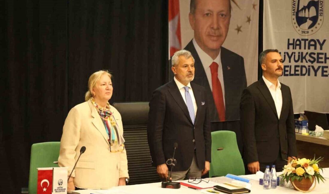 Hatay Büyükşehir Belediyesi (HBB) Mayıs Ayı Olağan Meclis Toplantısı’nın 1.