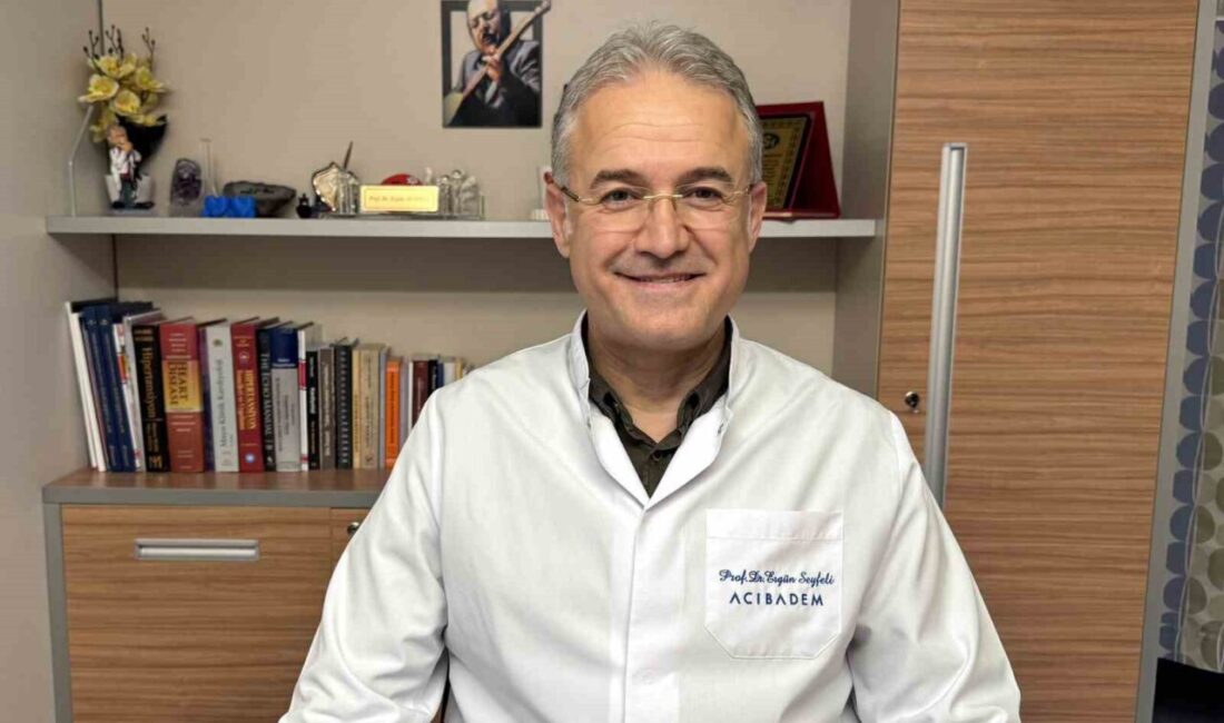 Acıbadem Kayseri Hastanesi Kardiyoloji Uzmanı Prof. Dr. Ergün Seyfeli, hipertansiyonun