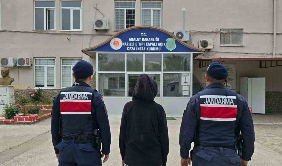 Aydın’ın Nazilli ilçesinde yapılan çalışmalar kapsamında hırsızlık suçundan aranan şahıs