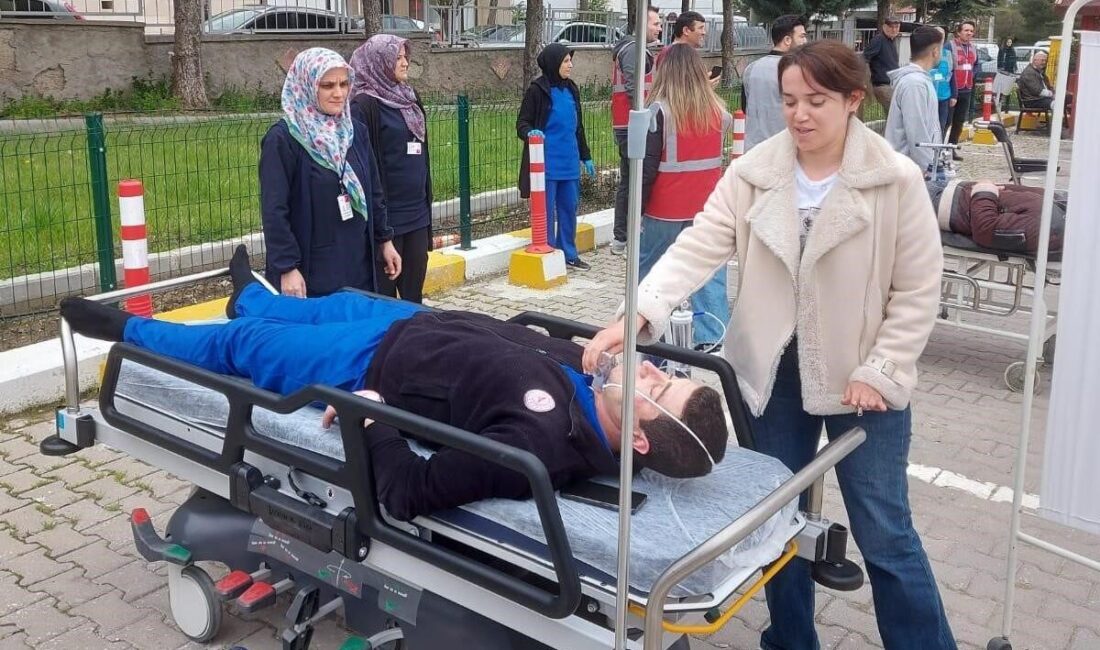 Hisarcık İlçe Devlet Hastanesi’nde, Hastane Acil Durum ve Afet Planı