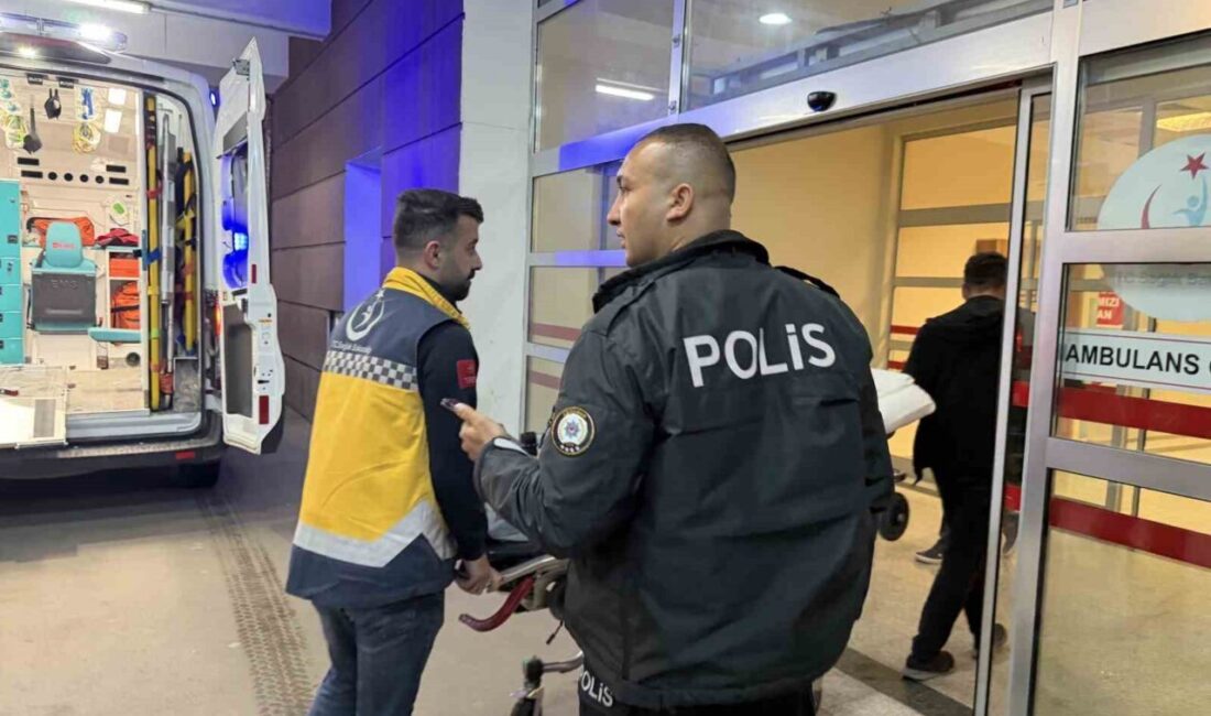 Adıyaman’ın Çelikhan ilçesinde, hastanede bulduğu bardağı kafasında parçalayarak kendine zarar