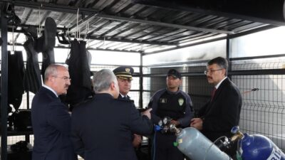 İçişleri Bakan Yardımcısı Ali Çelik, Çanakkale’de Deniz Polisi Eğitim Merkezi