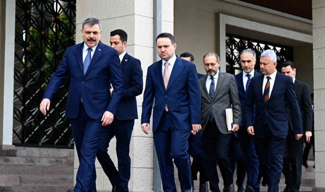 İçişleri Bakanı Mustafa Çiftçi, Adalet Bakanı Akın Gürlek ile bir