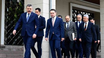 İçişleri Bakanı Mustafa Çiftçi, Adalet Bakanı Akın Gürlek ile bir