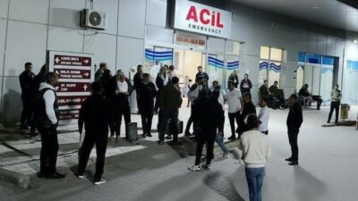 Adıyaman’ın Gölbaşı İlçe Devlet Hastanesi’nde iki grup bir birine saldırdı.