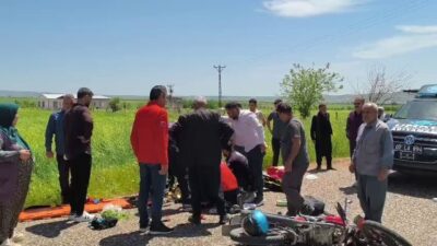 Adıyaman’da iki motosikletin çarpışması sonucu meydana gelen kazada 2 kişi