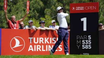 Turkish Airlines Open’ın ikinci günü sonunda İtalyan Gregorio De Leo