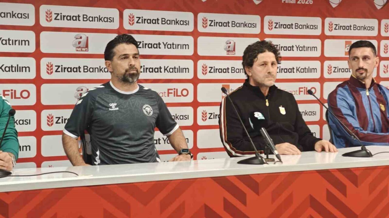Konyaspor Teknik Direktörü İlhan Palut, final maçı öncesi yaptığı açıklamada,