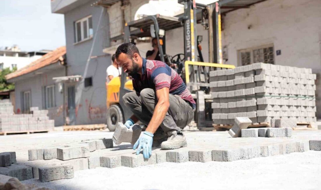 İncirliova Belediye Başkanı Aytekin Kaya, Zafer Mahallesi’nde Şehit Er Yılmaz