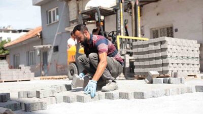 İncirliova Belediye Başkanı Aytekin Kaya, Zafer Mahallesi’nde Şehit Er Yılmaz