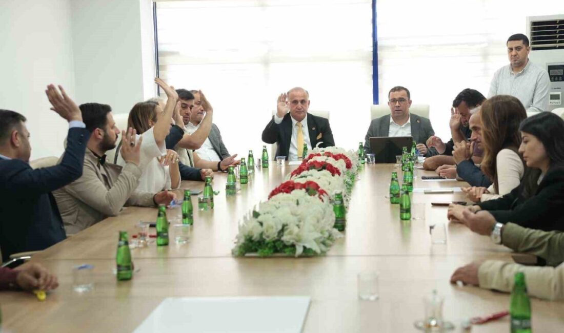 İncirliova Belediye Meclisi, Mayıs ayı toplantısını Belediye Başkanı Aytekin Kaya