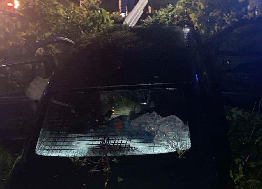 Bursa’nın İnegöl ilçesinde kontrolden çıkarak tarlaya uçan otomobildeki 4 kişi