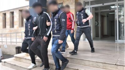 Batman’da malzeme çalmak için bir inşaat alanına giren 2 şüpheli,