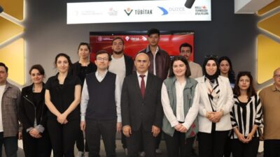 DÜZCE(İHA) – Düzce Üniversitesi Milli Teknoloji Atölyesi’nde haberleşme ağları ve