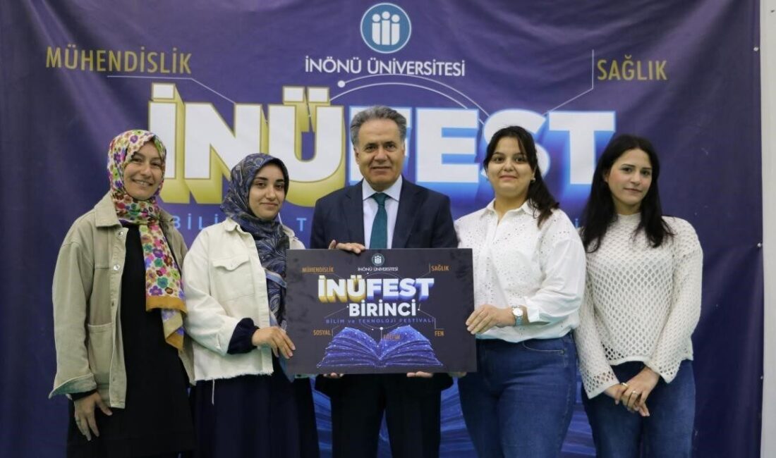 İnönü Üniversitesi tarafından düzenlenen İNÜFEST Bilim ve Teknoloji Festivali, öğrencilerin