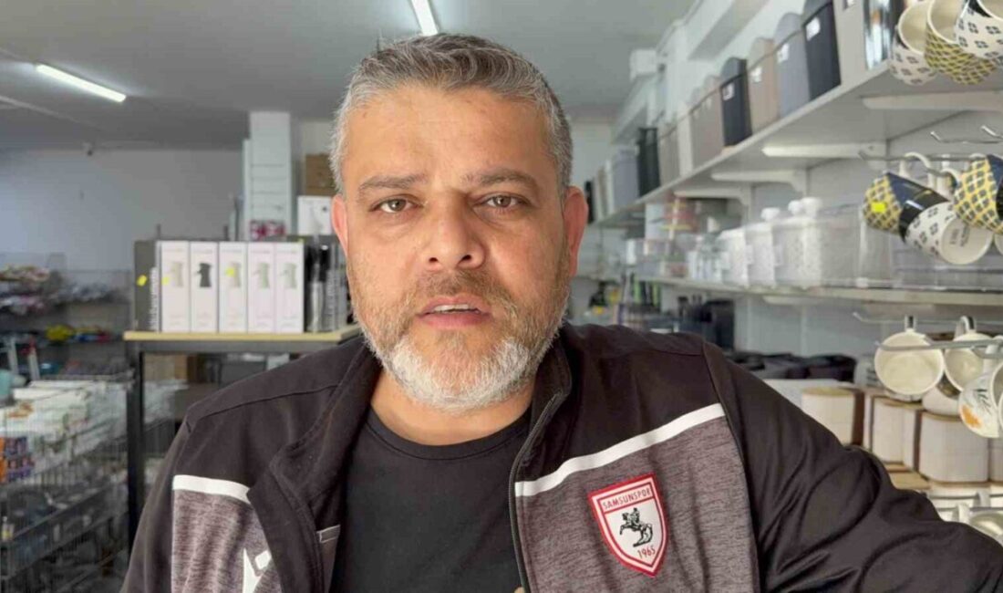 Samsun’un İlkadım ilçesinde gece kamyonetle geldiği iş yerinden çeşitli malzemeler