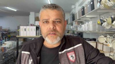 Samsun’un İlkadım ilçesinde gece kamyonetle geldiği iş yerinden çeşitli malzemeler