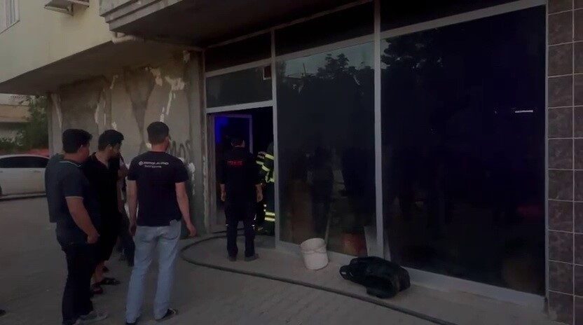 Adıyaman’da bir iş yerinde çıkan yangın hasara neden oldu. Edinilen