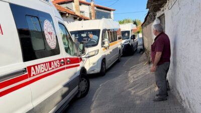 Manisa’nın Kula ilçesinde servis şoförlüğü yapan 57 yaşındaki adam, işçi