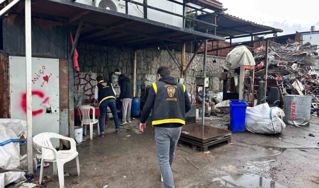 Hatay’da polis ekipleri tarafından İskenderun ve Dörtyol ilçelerinde faaliyet gösteren