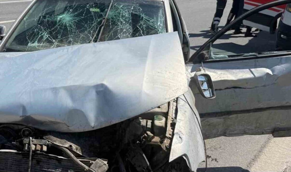 Hatay’ın İskenderun ilçesinde bariyerlere çarpan otomobilin sürücüsü yaralandı. Kaza; İskenderun