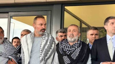 İsrail’in Gazze’ye insani yardım götürmek amacıyla yola çıkan Küresel Sumud