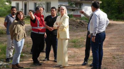 Bilecik Belediye Başkanı Melek Mızrak Subaşı, Orhangazi Mahallesi Park ve