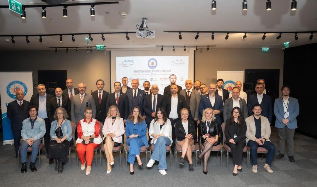 İZAZDER ev sahipliğinde İzmir’de düzenlenen etkinlikte, İzmir ile Bakü arasındaki