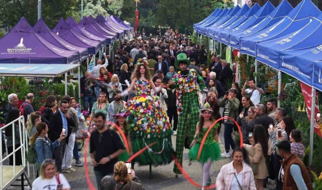İzmir Büyükşehir Belediyesi tarafından üçüncü kez düzenlenecek İzmir Balkon-Bahçe Bitkileri
