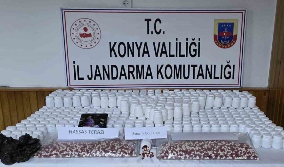 Konya’da son 15 günde çeşitli uyuşturucu maddeler ele geçirilirken, gözaltına
