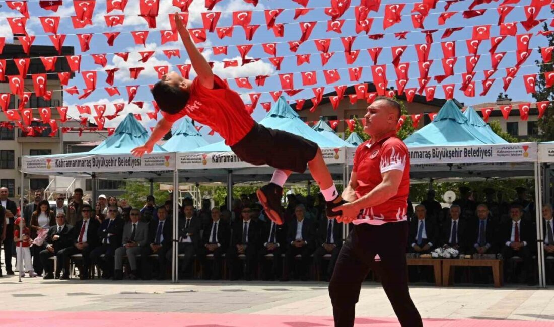 Kahramanmaraş’ta 19 Mayıs Atatürk’ü Anma, Gençlik ve Spor Bayramı, Milli